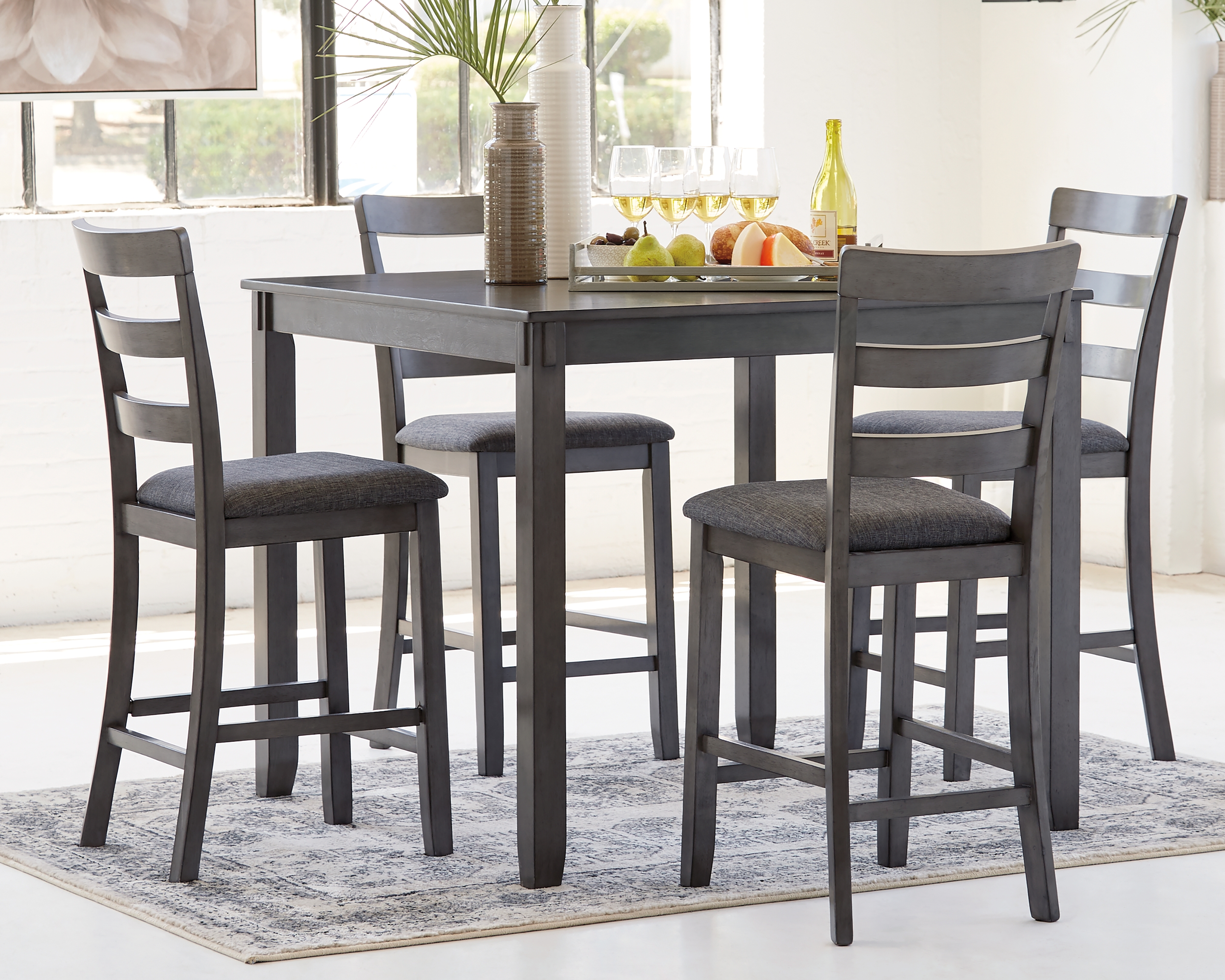Bridson Counter Height Dining Table and Bar Stools (Set of 5) product image