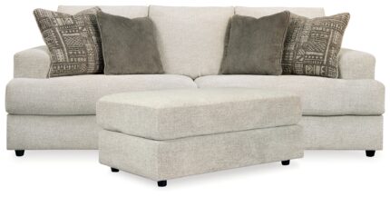 Soletren Sofa and Ottoman - Ashley Direct