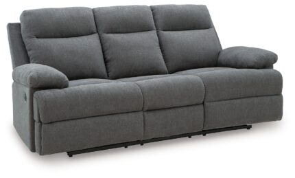 Side-Swipe Reclining Sofa with Drop Down Table - Ashley Direct