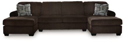 Kimlee 3-Piece Sectional with Double Chaise - Ashley Direct