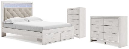 Altyra Queen Storage Bed, Dresser and Chest - Ashley Direct