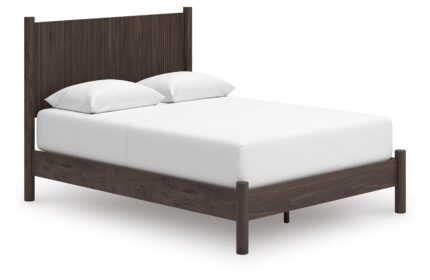 Pamytta Queen Panel Platform Bed - Ashley Direct