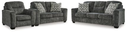 Lonoke Sofa, Loveseat and Oversized Chair - Ashley Direct