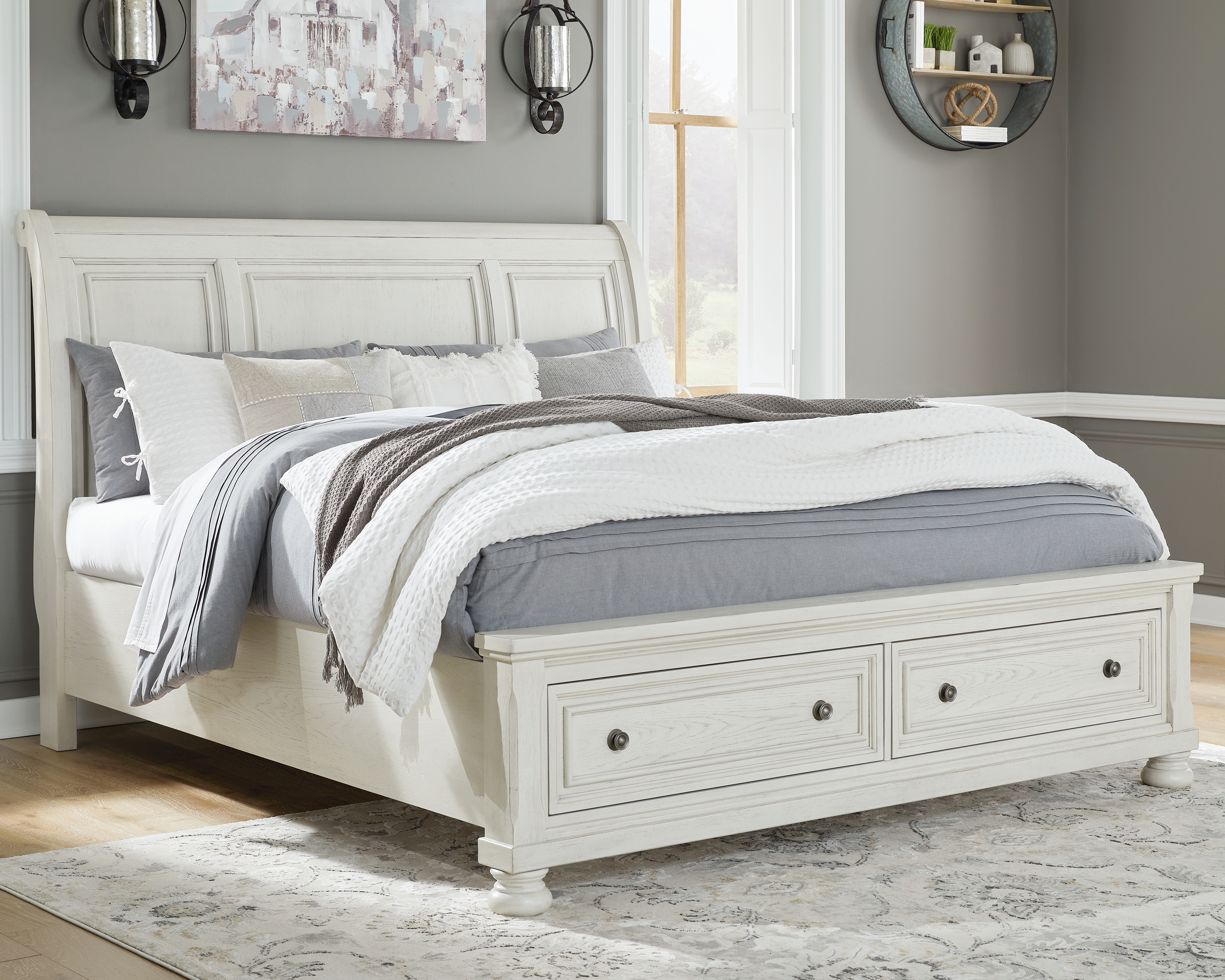 Robbinsdale California King Sleigh Bed with Storage product image