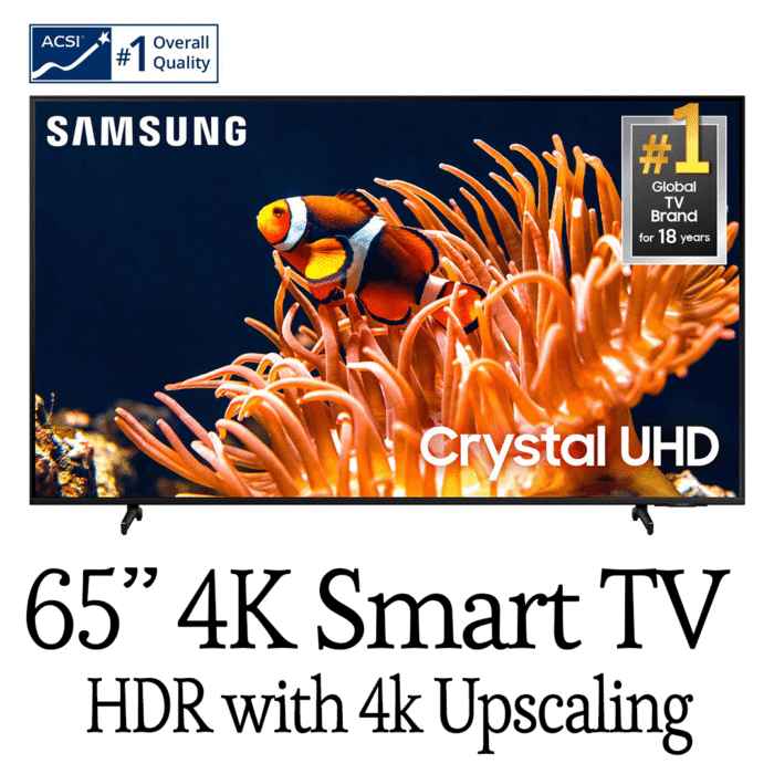 UN65DU8000F Samsung 65″ Smart 4K TV Stand product image
