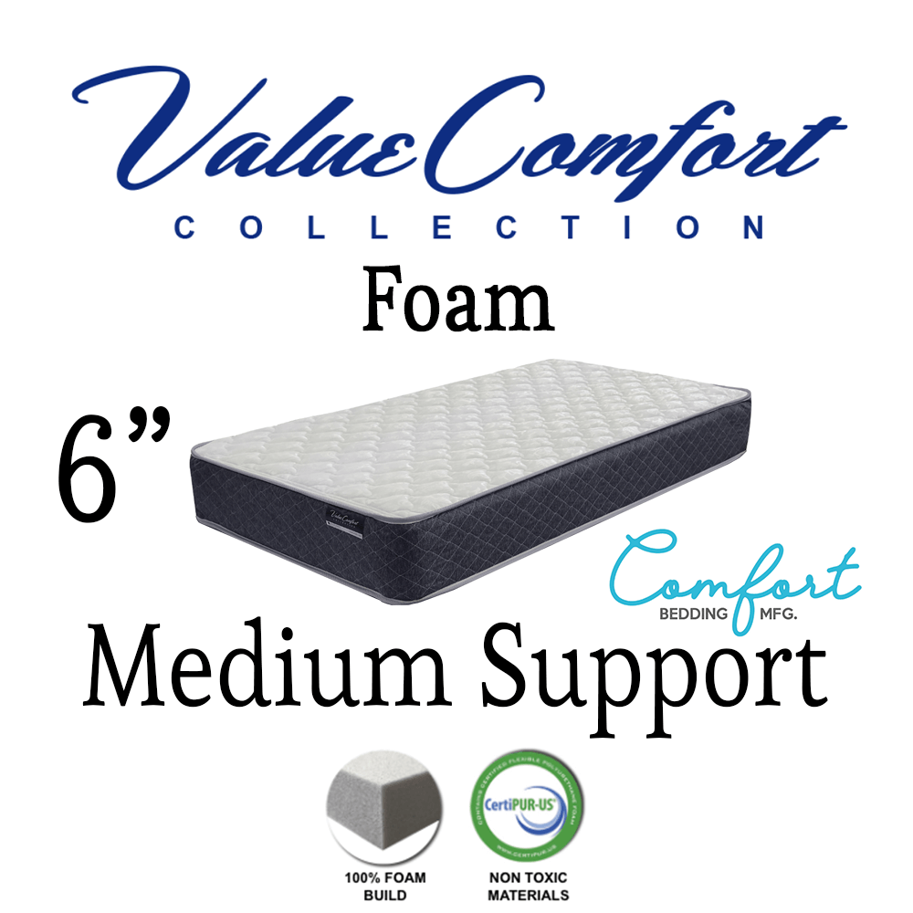 1008t Twin Foam Mattress By Comfort Bedding product image