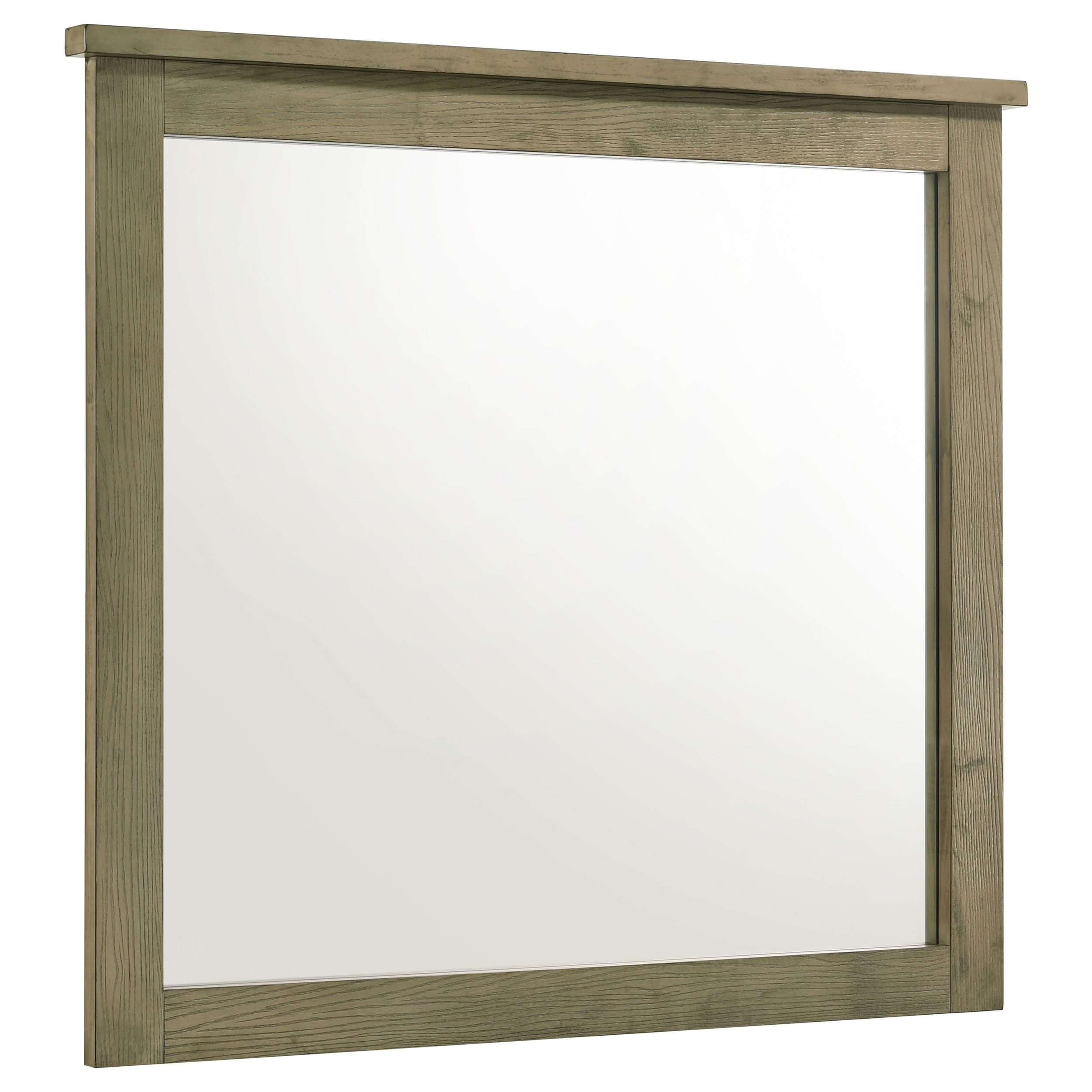 Hazlewood Dresser Mirror Vineyard Oak - Coaster