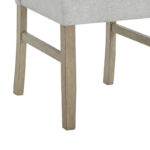 Tabitha Set of 2 Light Oak Finish Dining Side Chairs with Light Gray Fabric product image