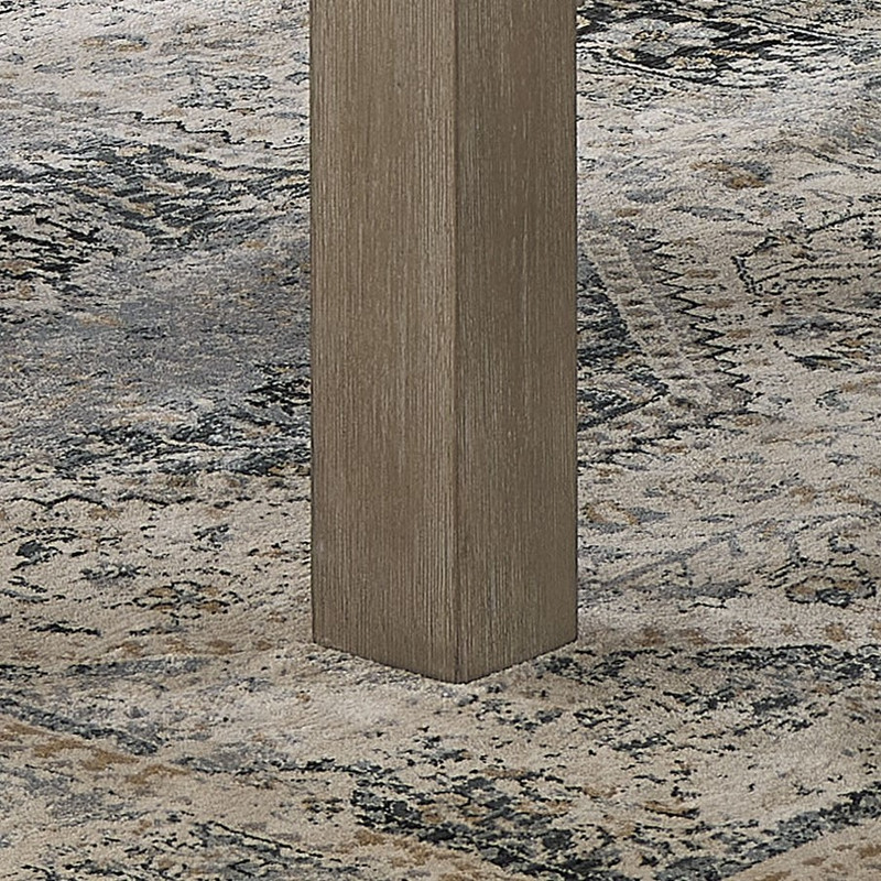 Tabitha 66" Rectangular White Faux Marble Top Dining Table in Light Oak Finish Tabitha 66" Rectangular White Faux Marble Top Dining Table in Light Oak Finish product image