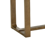 Darla 66" Rectangular Walnut Oak Sled Dining Table product image