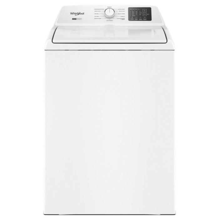 WTW4107SW Whirlpool® 4.2 - 4.3 Cu. Ft. Top Load Washer with 2-in-1 Removable Agitator head on product image