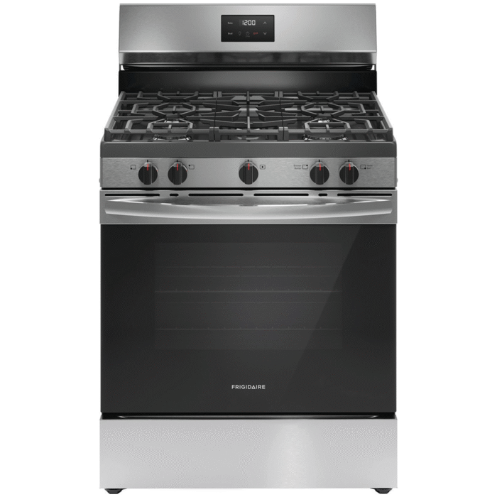 FCRG3052BS Frigidaire 30" Gas Range with 5 burners head on product image