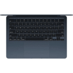 MacBook Air 13-inch Laptop Apple M4 chip Built for Apple Intelligence 16GB Memory 256GB SSD Midnight top view product image