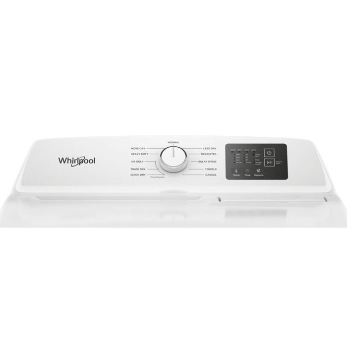 WGD4107SW 7.0 cu. ft. Gas Dryer with Adaptive Dry - Vented Top Load Matching controls product image