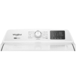 WTW4107SW Whirlpool® 4.2 - 4.3 Cu. Ft. Top Load Washer with 2-in-1 Removable Agitator controls close up product image