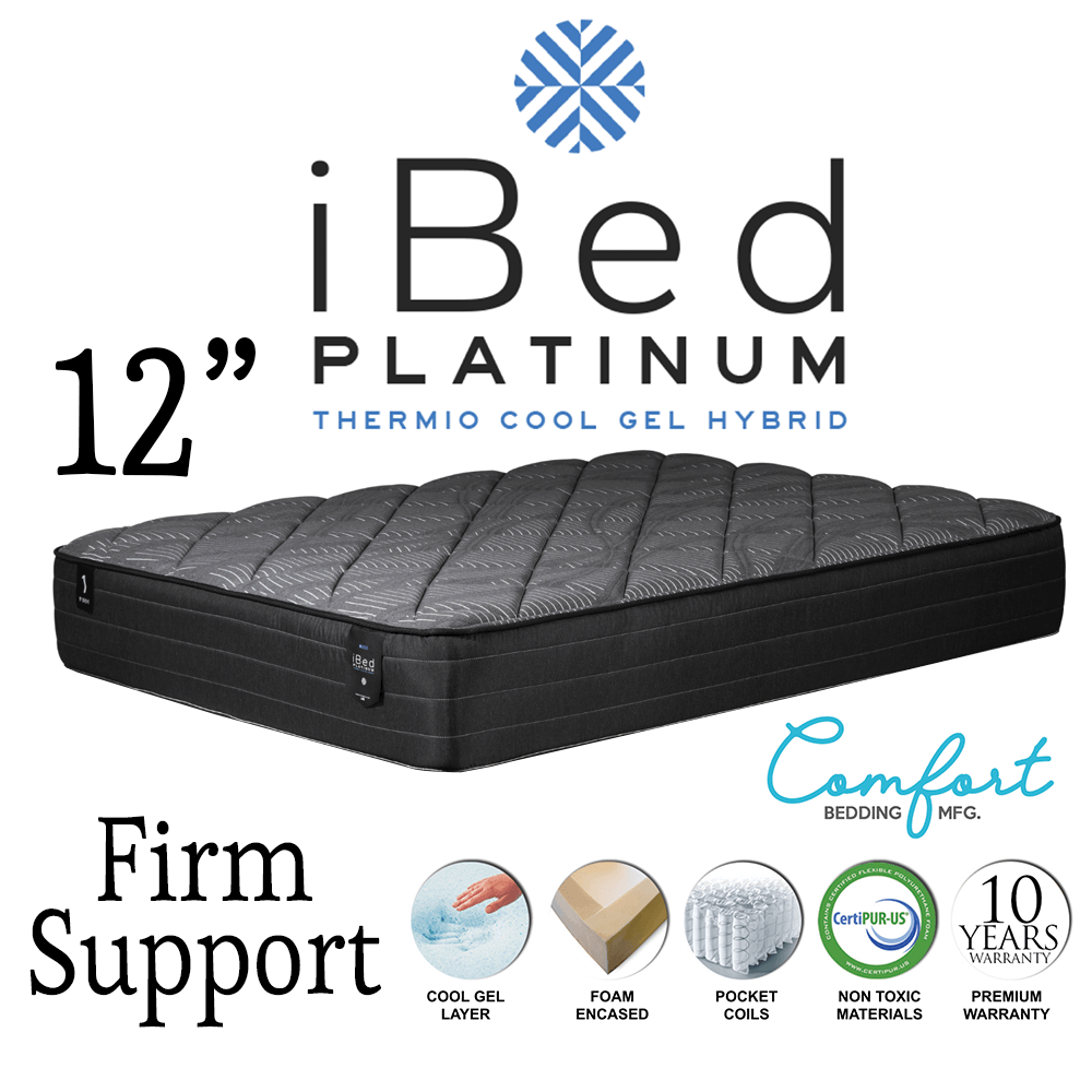 iBed Platinum #1 Firm By Comfort Bedding product image