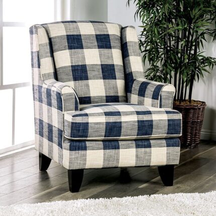 Checkered Chair Nash - Furniture of America product image