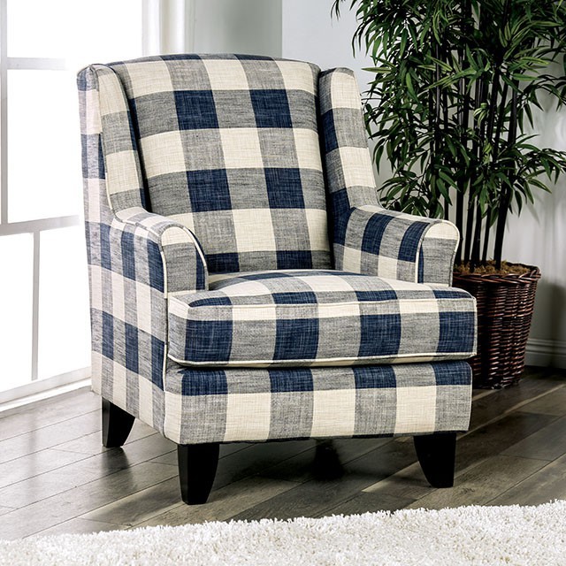 Checkered Chair Nash - Furniture of America product image