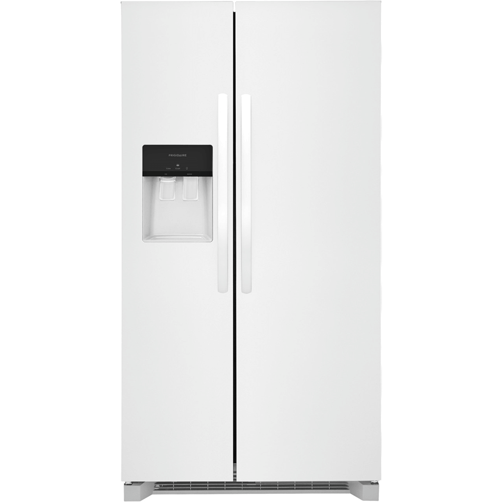 FRSS2623AW Frigidaire 26 Cu. Ft. 36" Standard Depth Side by Side Refrigerator FRSS2623AW Frigidaire 26 Cu. Ft. 36" Standard Depth Side by Side Refrigerator product image