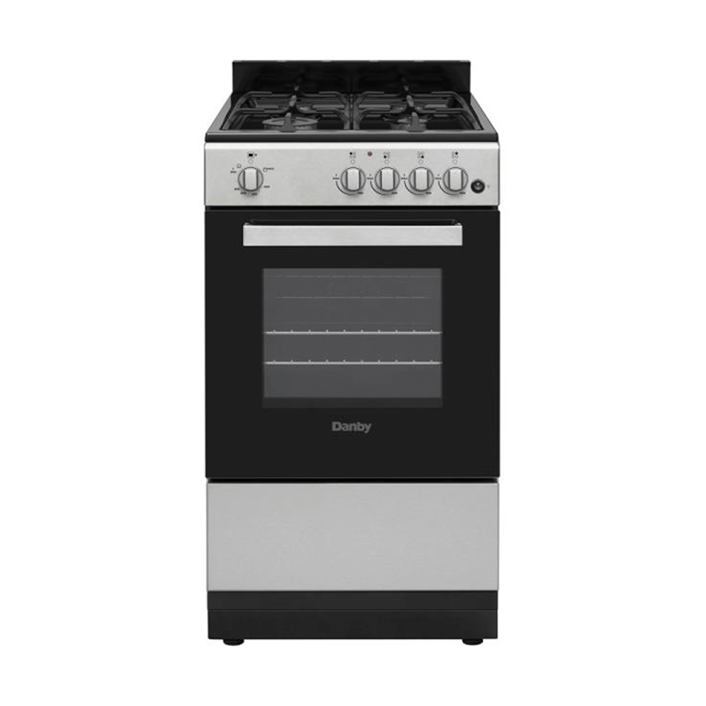 DR20V1BSSGLP Danby 20″ Wide Gas Range in Stainless Steel DR20V1BSSGLP Danby 20″ Wide Gas Range in Stainless Steel product image