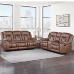 Morello Reclining Sofa and Loveseat By New Classic Furniture product image