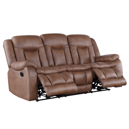 Morello Reclining Sofa By New Classic Furniture angled product image