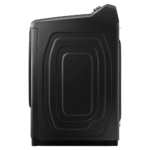 DVG55CG7100V Samsung 7.4 cu. ft. Smart Gas Dryer with Steam Sanitize+ in Brushed black controls drum side view product image