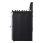 LDGL6924S LG 6.9 cu. ft. Smart Gas Double Oven Freestanding Range with ProBake Convection, Air Fry & Air Sous Vide side view product image