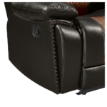 Nikko Sofa and Loveseat Set By New Classic Furniture nail head trim product image