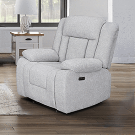 Isabel Reclining Chair in Beige By Home Source Design product image