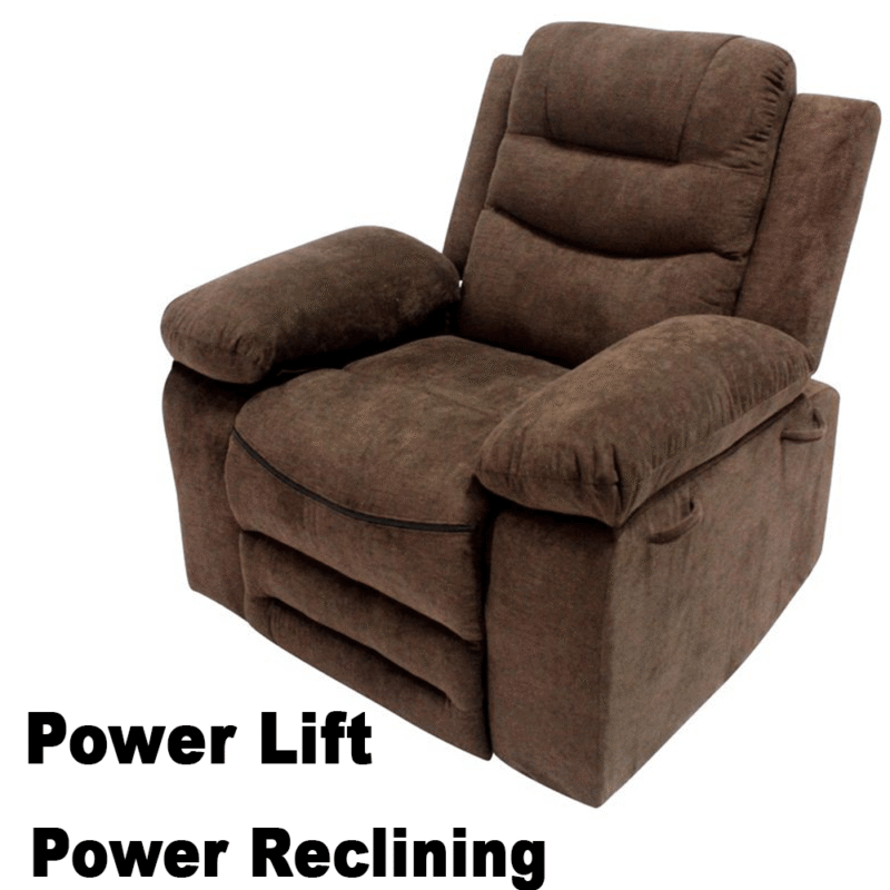 Hank in Brown Power Recliner By AC Pacific product image