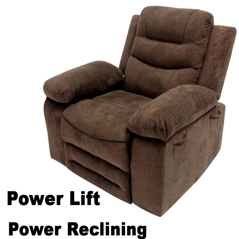 Hank in Brown Power Recliner By AC Pacific Hank in Brown Power Recliner By AC Pacific product image